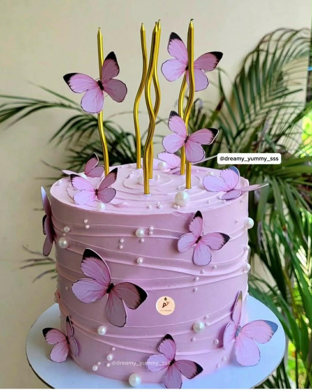 Marbl Hearth celebration cake
